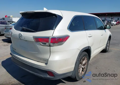 2015 Toyota Highlander Le Plus V6 from USA, damaged, VIN 5TDBKRFH2FS091704